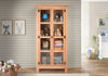 Sunrise Accent Cabinet – 2 Doors with Glass | Rustic Elegance
